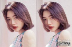圆脸可以剪短发吗？这四种时尚和短发的美丽，